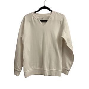 Lululemon All Yours Crew *Terry size 6 customized White